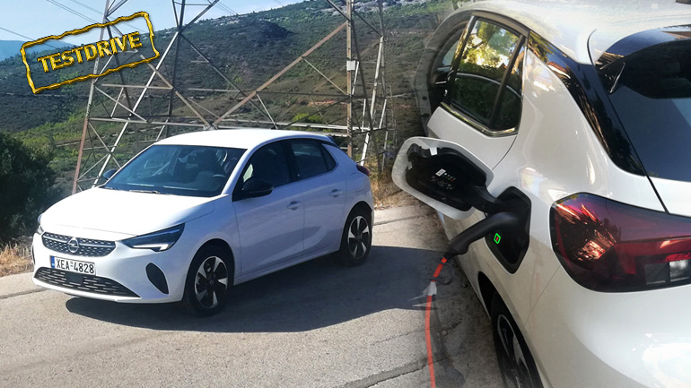 Οδηγούμε το ηλεκτρικό Opel Corsa-e